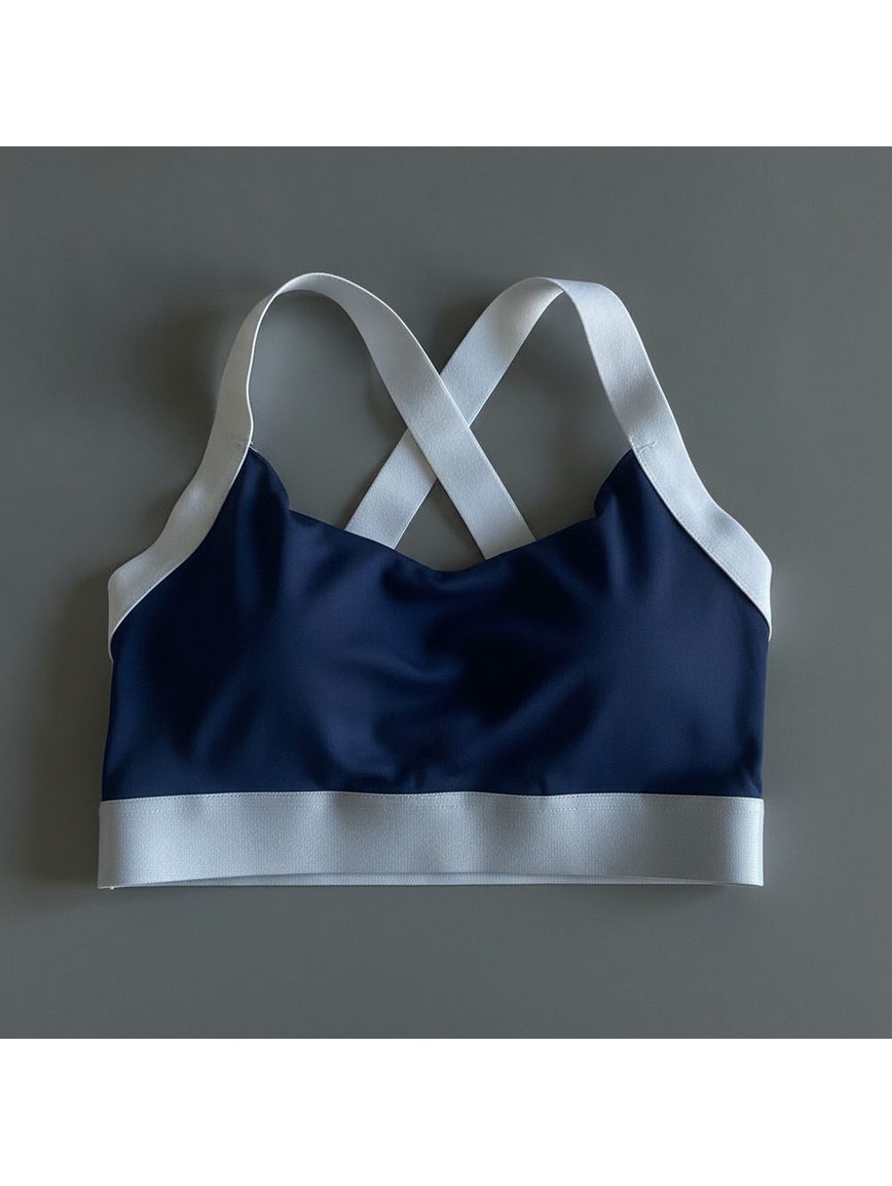 Leg Republic Women's Navy Sport Bra Padded XS NWOT